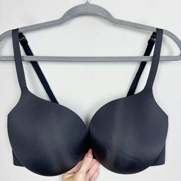 SKIMS | NEW Ultimate Collection Push-Up Plunge Bra in Onyx Women’s Size 38DD - Picture 4 of 11